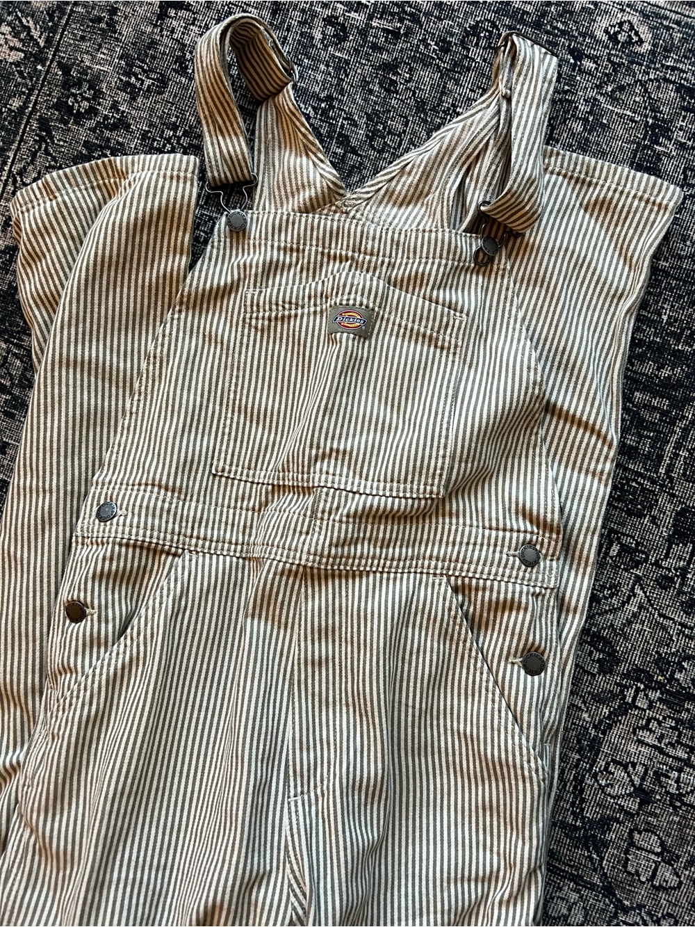 Dickies hickory-stripe overalls - Picture 2 of 3